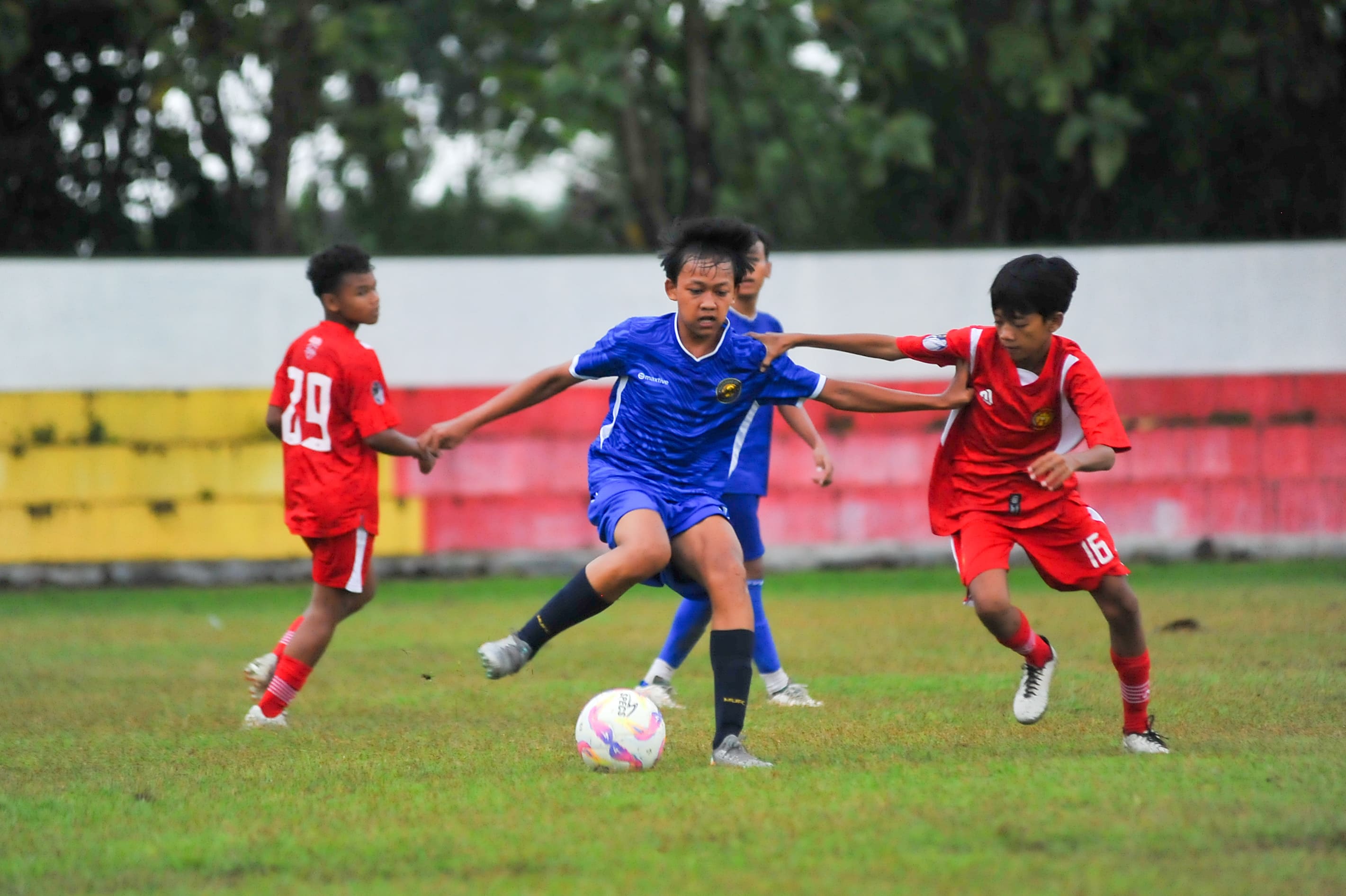 Pertandingan Persahabatan MU U-14 vs Persiba Development